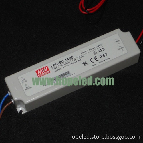 60W Meanwell Driver (LPC-60-1750)